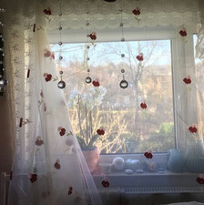 Gardine Stoff Organza Vorhang