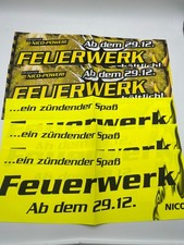Nico Feuerwerk Poster 5er Set