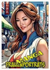 Manga-Frauenporträts