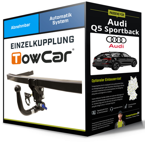 Abnehmbare anhängerkupplung - abnehmbare,