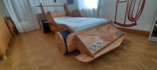 Relita Kinderbett Spielbett Rennwagen Autobett 90 x 200 cm Buche geölt