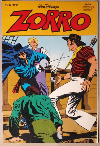 Walt disneys zorro 12 - walt, zorro,