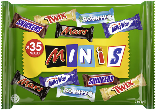 Mixed minis 710g twix - mixed,