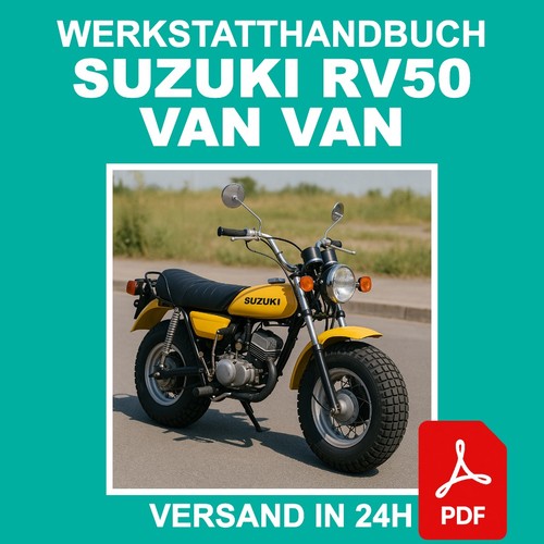 Werkstatthandbuch suzuki rv50 - suzuki,