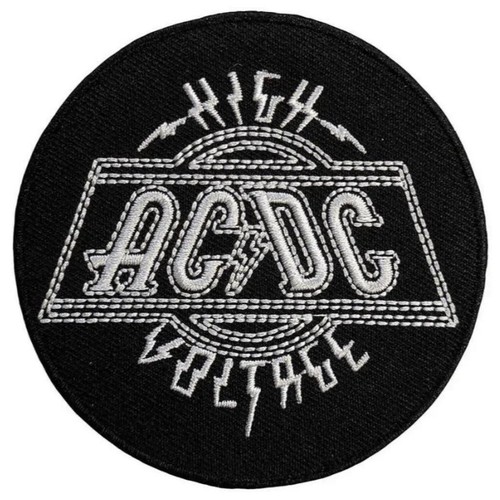Patch rund high - ac/dc,