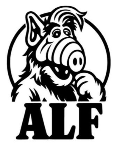 Alf autoaufkleber sticker - 1x,