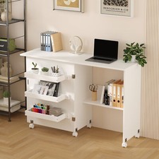 2in1 Nähtisch Nähschrank auf