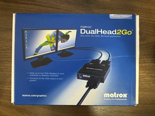 Matrox dualhead2go analog - matrox,