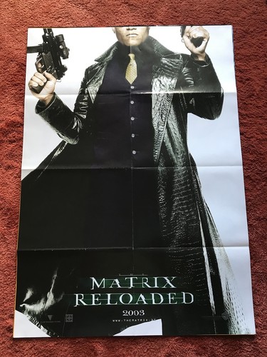 Matrix reloaded kinoplakat - matrix,
