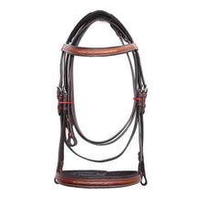 Anatomisches Kopfteil ausgefallene Pferde Leder Trense mit weicher Polsterung