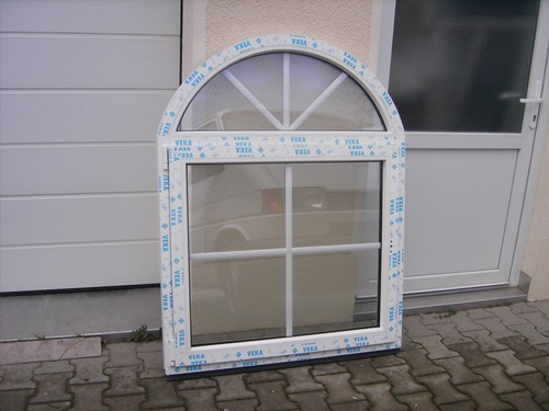 Veka bogenfenster weiß - bogenfenster,