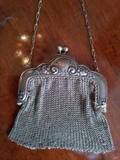 antike Alpacca Kettentasche -