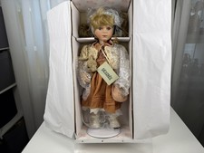 Künstlerpuppe Sammler Puppe Porzellan Sammler Puppe 50 cm. Top Zustand  
