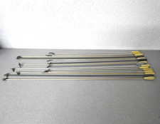 15x alter Vintage Gardinenstab