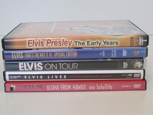 Dvd set elvis presley - 5,