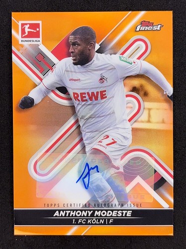 Anthony modeste 2022 topps - anthony,