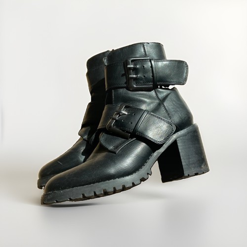 Buffalo leder boots - boots, 37