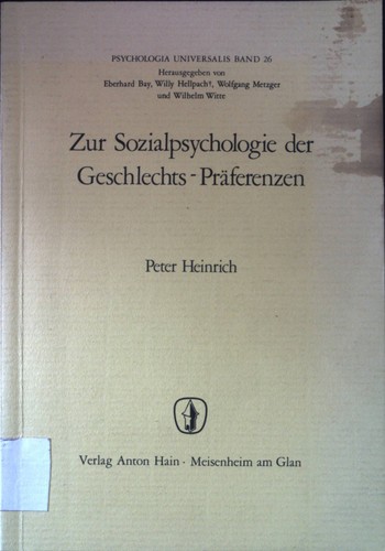 Zur sozialpsychologie der - sozialpsychologie,
