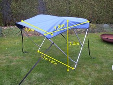 Bimini Top für Schlauchboote
