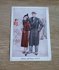 Reklamekarte Maßschneiderei