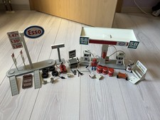 Playmobil Esse Tankstelle 3439 Ohne OVP Gebraucht