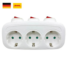 3-way power strip EU with