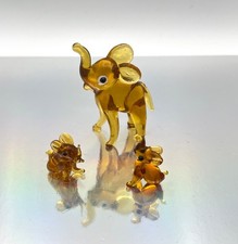 Vintage Miniatur Glas Figuren