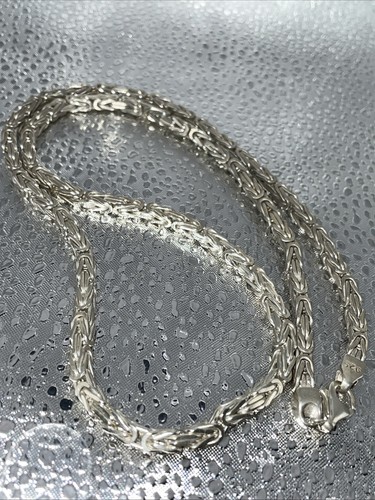 925 silber königskette - silber, königskette,54.1g