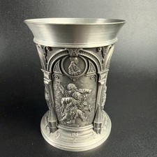 Vtg German Pewter Goblet