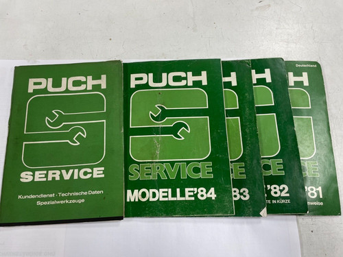 Puch 5xservicehandbücher - puch,