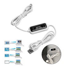 USB 2.0 Laptop PC zu PC Online Data Link File Transfer Cable Bridge für Windows
