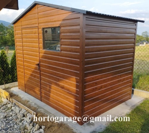 2x5 blechgarage fertighaus - blechgarage,
