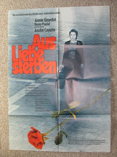 Aus liebe sterben - sterben, -kinoplakat