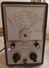 Röhrenvoltmeter CTR Mod. HRV-240 analog, vintage Messgerät