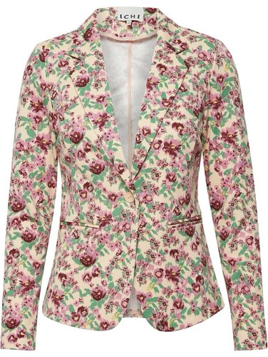 Ichi jacke blazer - bunt, pink