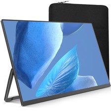 UPERFECT Tragbarer Monitore 15,6 Zoll 125 % sRGB 1080P FHD Tragbarer Bildschirm