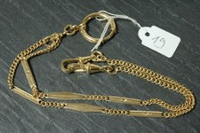 Alte goldene Taschenuhrkette