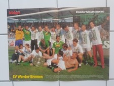 Fußball POSTER SV Werder