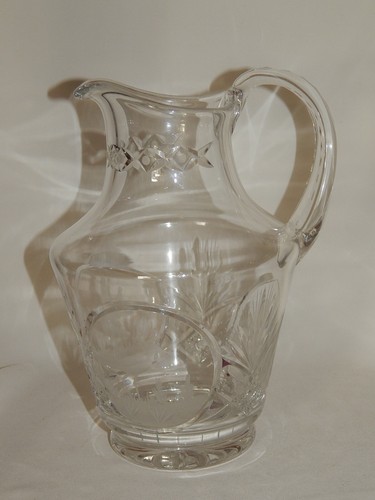 Karaffe kristall tiefschliff - karaffe,