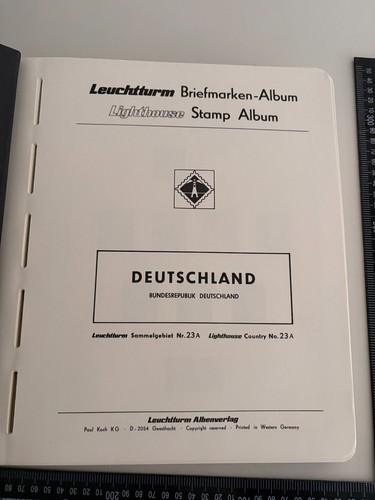 Leuchtturm album brd - leuchtturm,
