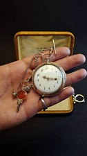 Museum Grade Pocket watch A.Bourdillon 1764 Masterpiece 18K Jeweled FullSetBox