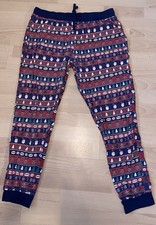 Damen Pyjamahose Weihnachten, blue motion, 44/46