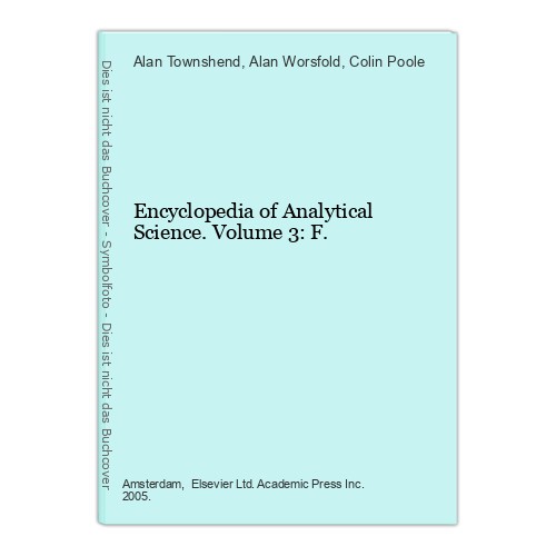 Encyclopedia analytical - of,