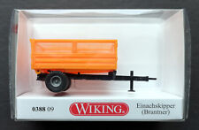 Wiking 0388 09, Brantner Einachskipper, Maßstab: 1:87/H0, Orange, Neu!