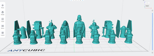 Star wars schachspiel mit - star,