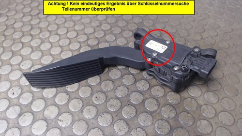 Gaspedal opel signum v6 - 3.0,