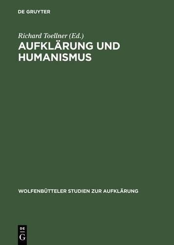 Aufklrung und humanismus - aufklrung,