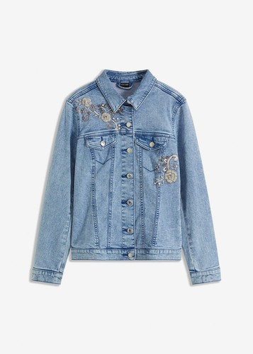Jeansjacke mit applikation - mit, gr