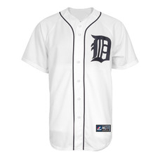 MLB Baseball Trikot Jersey Detroit Tigers Home white Majestic