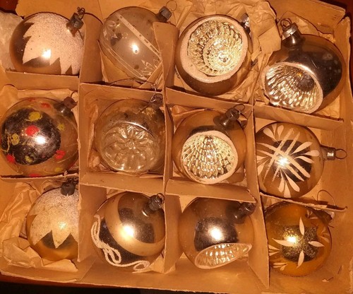 Alter christbaumschmuck 12 - -,
